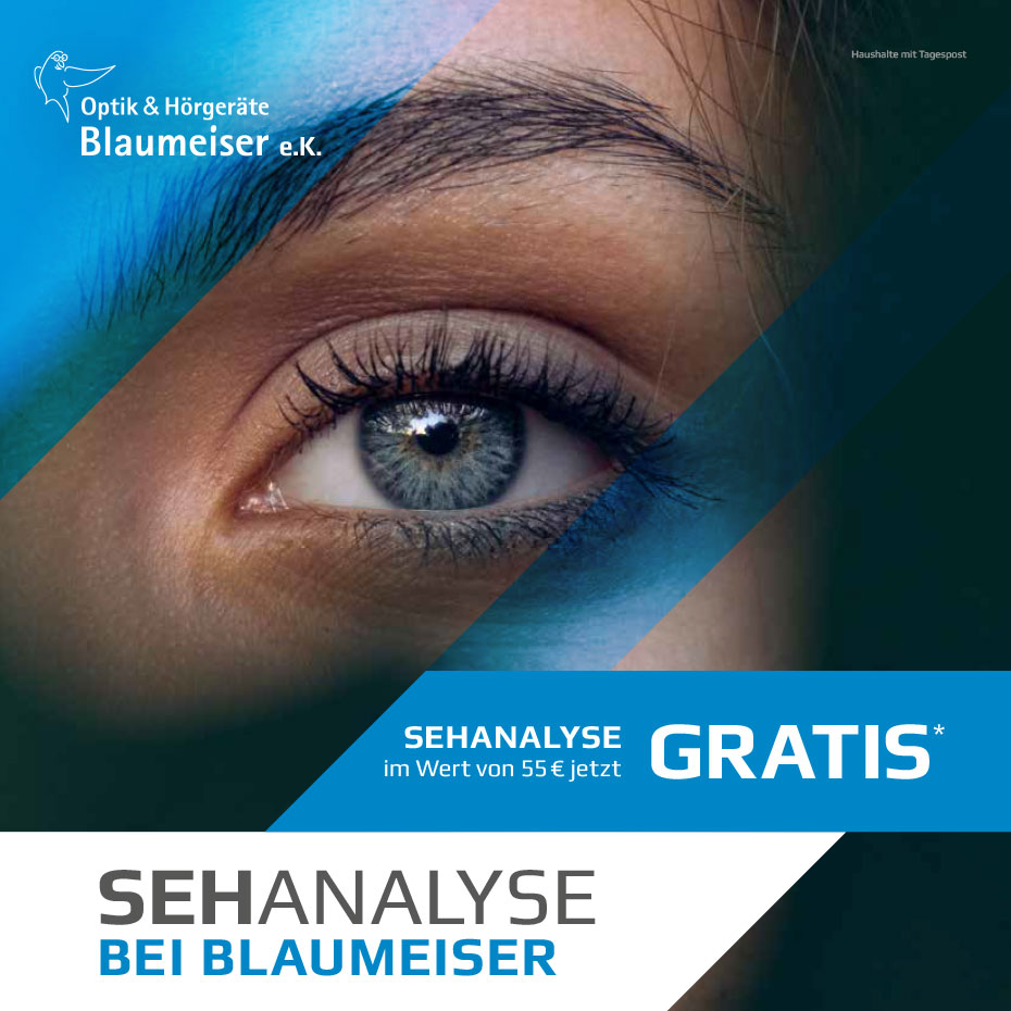 Blaumeiser Sehanalyse-Aktion