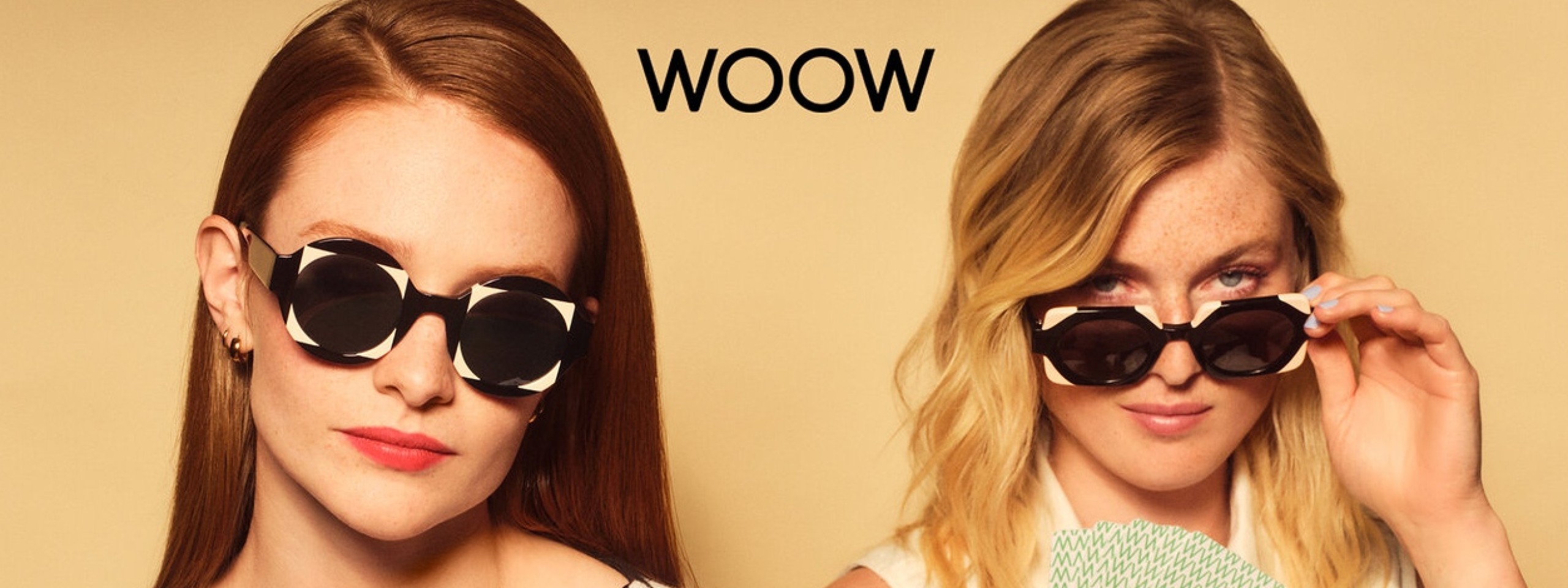 WOOW: Zwei Frauen mit Sonnenbrillen