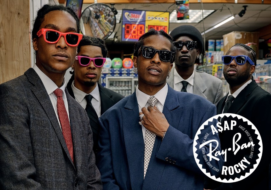 Ray-Ban: Männer mit Sonnebrillen